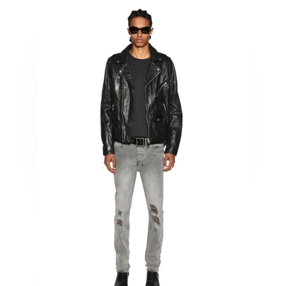 Ksubi Chitch Prodigy Trashed Jeans. Size 31. Distressed gray denim. Streetwear